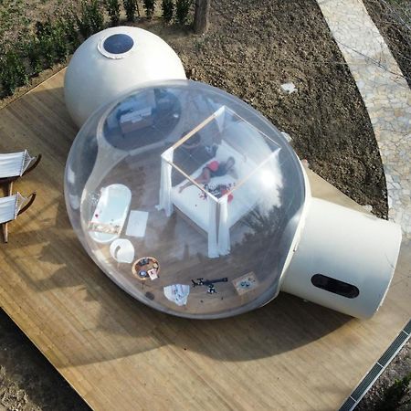 Bubble Room Puglia Villa Bautier Bubblenights Cerignola Exterior foto