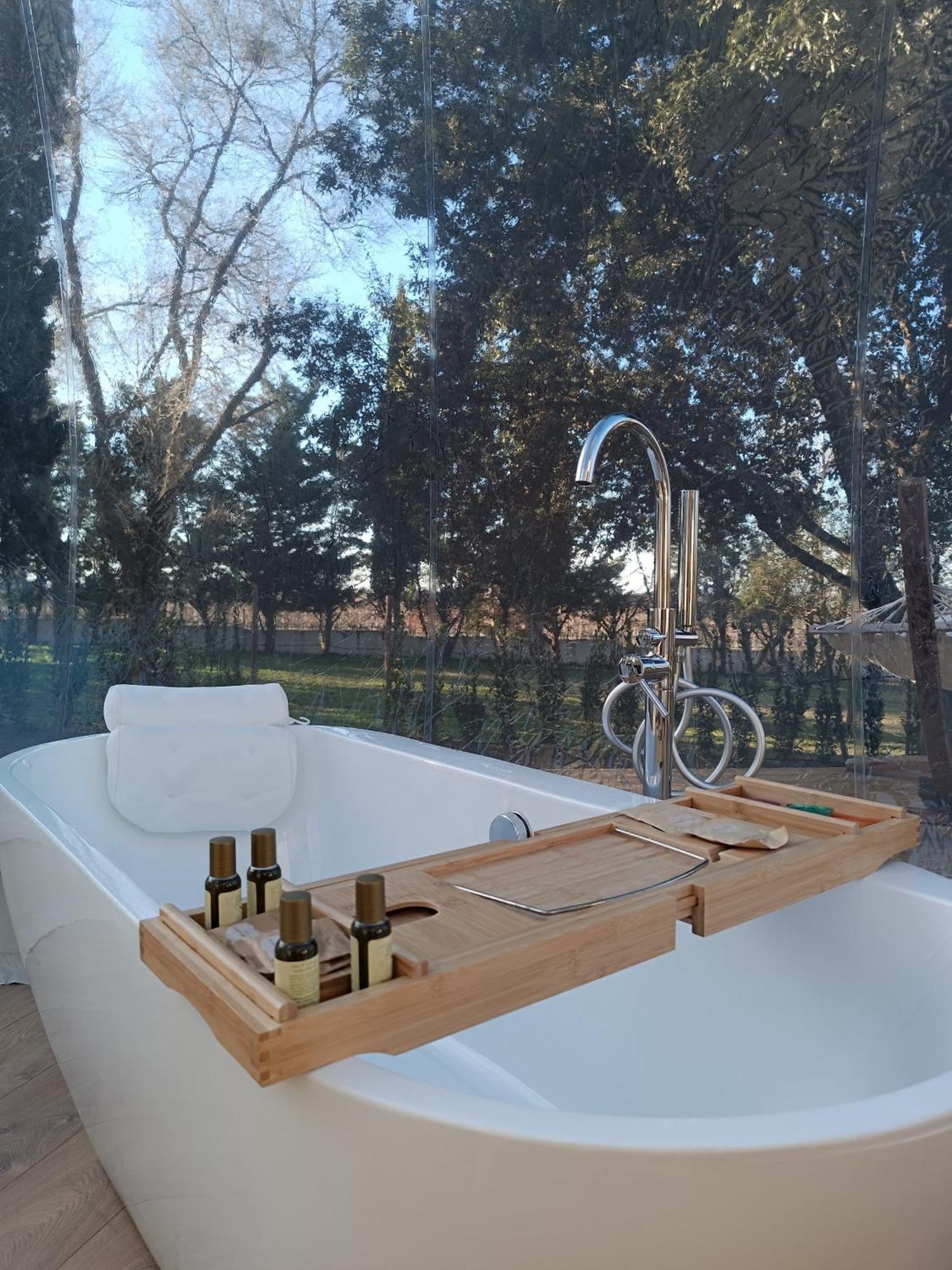 Bubble Room Puglia Villa Bautier Bubblenights Cerignola Exterior foto